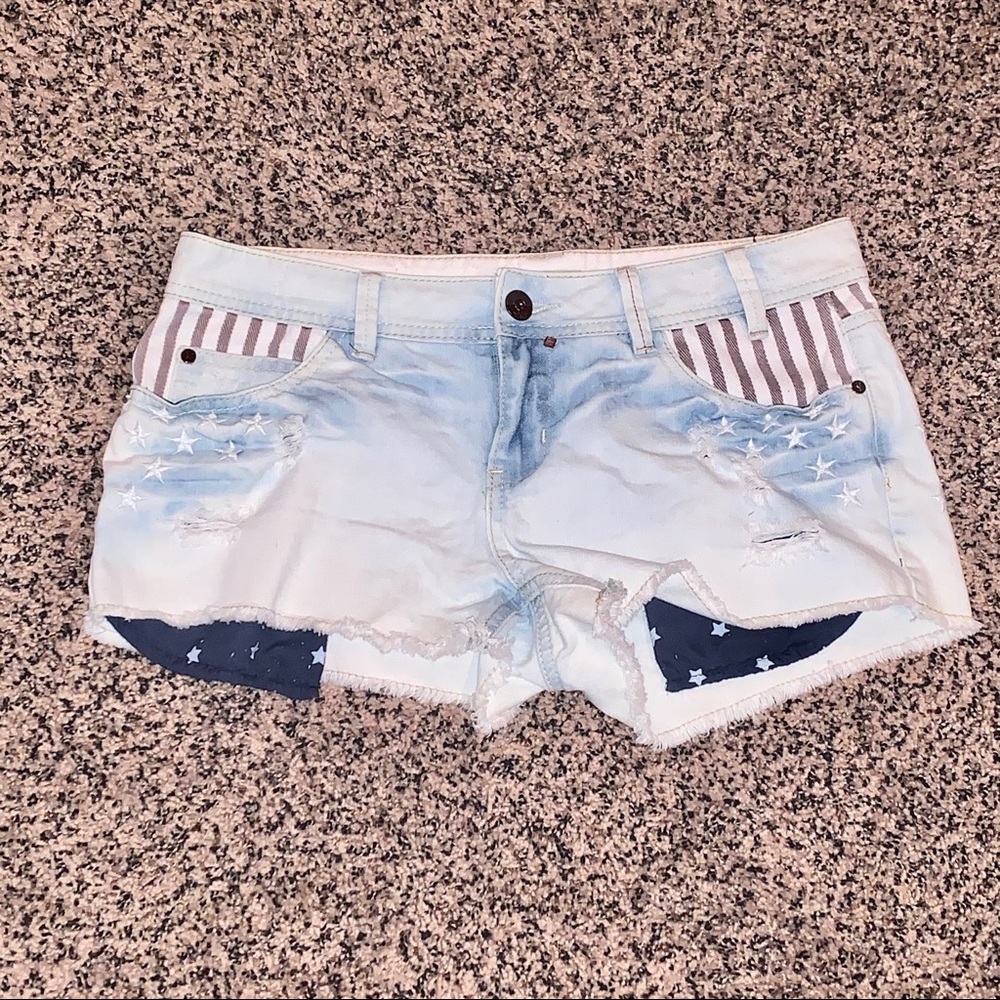 YMI denim shorts size 9